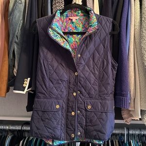 Lilly Pulitzer Quilted Vest
